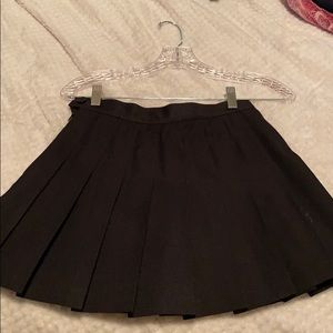 Black tennis skirt!